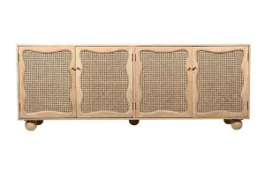 Baxter Mango Wood and Rattan Buffet by James Lane, a Sideboards, Buffets & Trolleys for sale on Style Sourcebook