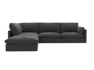 Willow California Charcoal Modular Sofa LAF Terminal - 5 Seater by James Lane, a Sofas for sale on Style Sourcebook