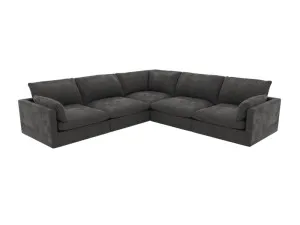 Willow California Charcoal Corner Sofa - 5 Seater by James Lane, a Sofas for sale on Style Sourcebook