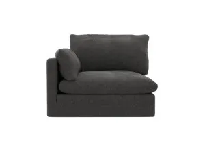 Willow California Charcoal 1 Seat Left Arm Facing Sofa Module by James Lane, a Sofas for sale on Style Sourcebook
