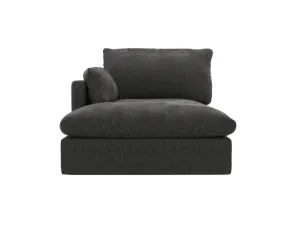 Willow California Charcoal Chaise Left Arm Facing Sofa Module by James Lane, a Sofas for sale on Style Sourcebook