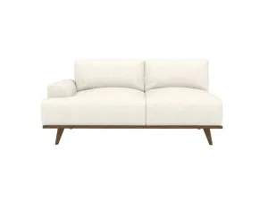 Dane Boucle Ivory 2 Seat Left Facing Sofa Module by James Lane, a Sofas for sale on Style Sourcebook