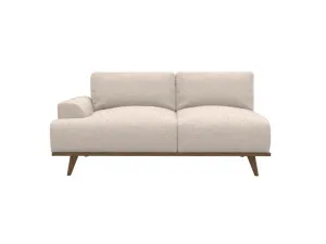 Dane Boucle Pumice 2 Seat Left Facing Sofa Module by James Lane, a Sofas for sale on Style Sourcebook
