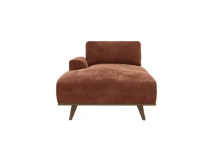 Dane Muse Rust Chaise Left Arm Facing Sofa Module by James Lane, a Sofas for sale on Style Sourcebook