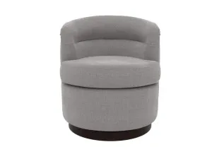Penelope Swivel Chair Toorak Pebble by James Lane, a Chairs for sale on Style Sourcebook