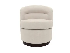 Penelope Swivel Chair View Cream by James Lane, a Chairs for sale on Style Sourcebook