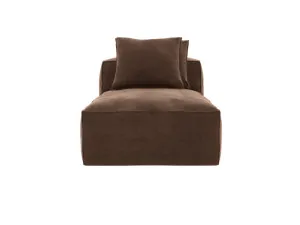 Riley Muse Chocolate Chaise Sofa Module by James Lane, a Sofas for sale on Style Sourcebook