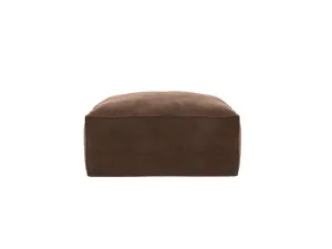 Riley Muse Chocolate Ottoman - Small by James Lane, a Ottomans for sale on Style Sourcebook