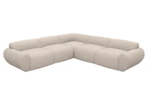 Malmo Boucle Pumice Corner Sofa - 5 Seater by James Lane, a Sofas for sale on Style Sourcebook