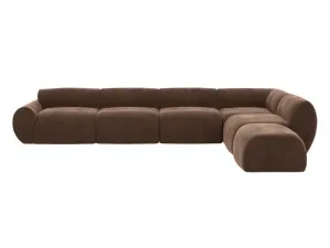 Malmo Muse Chocolate Sofa - 6 Seater RAF Terminal by James Lane, a Sofas for sale on Style Sourcebook