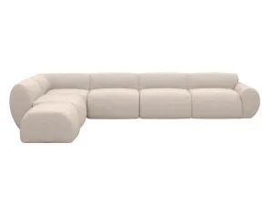 Malmo Boucle Pumice Sofa - 6 Seater LAF Terminal by James Lane, a Sofas for sale on Style Sourcebook