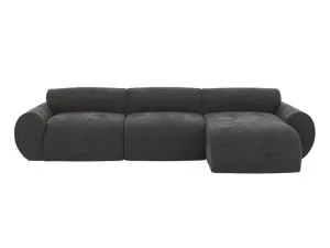 Malmo California Charcoal Chaise Sofa Right Facing - 3 Seater by James Lane, a Sofas for sale on Style Sourcebook