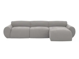 Malmo Toorak Pebble Chaise Sofa Right Facing - 3 Seater by James Lane, a Sofas for sale on Style Sourcebook