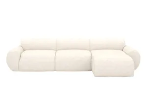 Malmo Noa Fog Chaise Sofa Right Facing - 3 Seater by James Lane, a Sofas for sale on Style Sourcebook