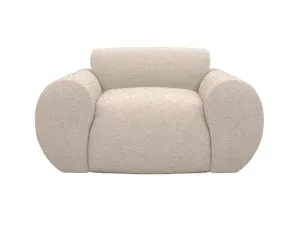 Malmo Boucle Pumice Armchair by James Lane, a Chairs for sale on Style Sourcebook