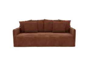 Como Muse Rust Deep Sofa -  3 Seater by James Lane, a Sofas for sale on Style Sourcebook