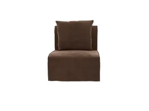 Como Muse Chocolate Slipper Chair by James Lane, a Chairs for sale on Style Sourcebook