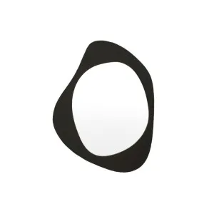 Aura Wall Mirror Black 50cm x 65cm by Middle of Nowhere, a Mirrors for sale on Style Sourcebook