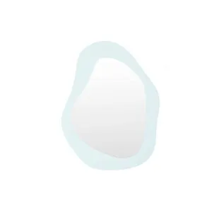 Aura Wall Mirror Powder Blue  65cm x 85cm  by Middle of Nowhere, a Mirrors for sale on Style Sourcebook