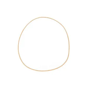 Organic Wall Mirror Brass 90cm x 95cm  by Middle of Nowhere, a Mirrors for sale on Style Sourcebook