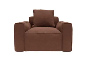 Riley Apt Muse Rust Armchair by James Lane, a Sofas for sale on Style Sourcebook