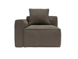 Riley Apt Muse Mink Left Arm Facing Chair Module by James Lane, a Sofas for sale on Style Sourcebook