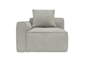 Riley Apt Toorak Pebble Left Arm Facing Chair Module by James Lane, a Sofas for sale on Style Sourcebook