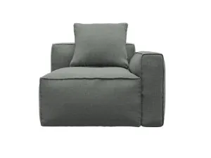Riley Apt Tribute Storm Right Arm Facing Chair Module by James Lane, a Sofas for sale on Style Sourcebook