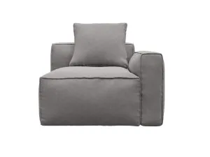 Riley Apt View Steel Right Arm Facing Chair Module by James Lane, a Sofas for sale on Style Sourcebook