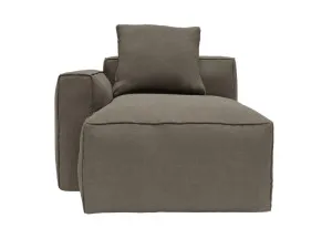 Riley Apt Muse Mink Chaise Left Arm Facing Sofa Module by James Lane, a Sofas for sale on Style Sourcebook