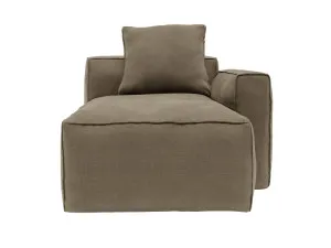 Riley Apt Tribute Walnut Chaise Right Arm Facing Sofa Module by James Lane, a Sofas for sale on Style Sourcebook