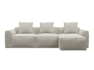 Riley Apt Noa Desert Chaise Sofa Right Facing - 3 Seater by James Lane, a Sofas for sale on Style Sourcebook