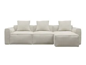Riley Apt Toorak Pearl Chaise Sofa Right Facing - 3 Seater by James Lane, a Sofas for sale on Style Sourcebook