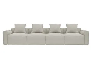 Riley Apt View Cream Sofa - 4 Seater by James Lane, a Sofas for sale on Style Sourcebook