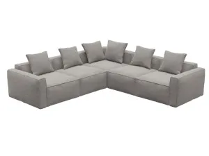 Riley Apt Boucle Pumice Corner Sofa - 5 Seater by James Lane, a Sofas for sale on Style Sourcebook