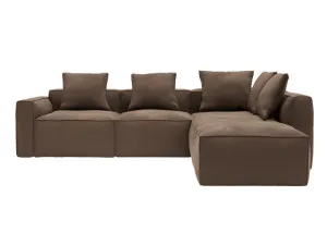 Riley Apt Muse Chocolate Modular Sofa RAF Terminal - 5 Seater by James Lane, a Sofas for sale on Style Sourcebook