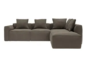Riley Apt Muse Mink Modular Sofa RAF Terminal - 5 Seater by James Lane, a Sofas for sale on Style Sourcebook