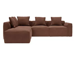 Riley Apt Muse Rust Modular Sofa LAF Terminal - 5 Seater by James Lane, a Sofas for sale on Style Sourcebook