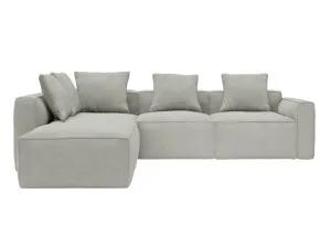 Riley Apt Toorak Pebble Modular Sofa LAF Terminal - 5 Seater by James Lane, a Sofas for sale on Style Sourcebook