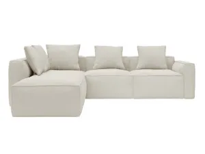 Riley Apt Toorak Pearl Modular Sofa LAF Terminal - 5 Seater by James Lane, a Sofas for sale on Style Sourcebook