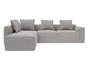 Riley Apt View Steel Modular Sofa LAF Terminal - 5 Seater by James Lane, a Sofas for sale on Style Sourcebook