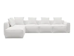 Riley Apt Noa Fog Modular Sofa LAF Terminal - 6 Seater by James Lane, a Sofas for sale on Style Sourcebook