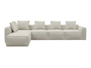 Riley Apt Toorak Pearl Modular Sofa LAF Terminal - 6 Seater by James Lane, a Sofas for sale on Style Sourcebook