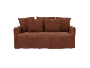 Como Muse Rust Sofa -  2.5 Seater by James Lane, a Sofas for sale on Style Sourcebook