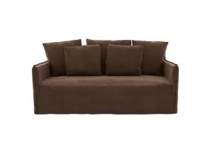 Como Muse Chocolate Sofa -  2.5 Seater by James Lane, a Sofas for sale on Style Sourcebook
