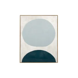 Sculpture 2 Framed Painting Blue - 84cm x 104cm by Middle of Nowhere, a Artwork & Wall Decor for sale on Style Sourcebook
