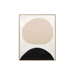 Sculpture 2 Framed Painting Black - 84cm x 104cm by Middle of Nowhere, a Artwork & Wall Decor for sale on Style Sourcebook