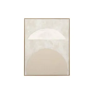 Sculpture 1 Framed Painting White - 124cm x 154cm by Middle of Nowhere, a Artwork & Wall Decor for sale on Style Sourcebook