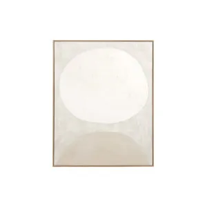 Sculpture 2 Framed Painting White - 124cm x 154cm by Middle of Nowhere, a Artwork & Wall Decor for sale on Style Sourcebook