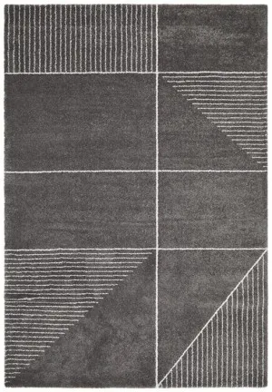 Broadway 935 Floor Rug Charcoal 290 x 200cm by Unitex, a Contemporary Rugs for sale on Style Sourcebook